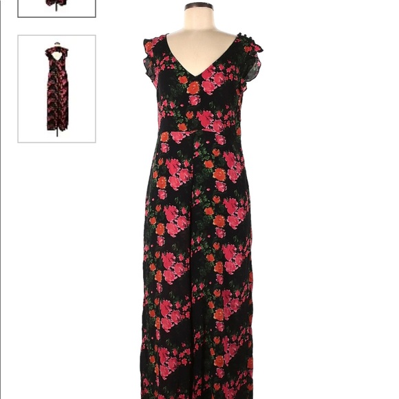 Anthropologie Floral Jumpsuit - Picture 2 of 5